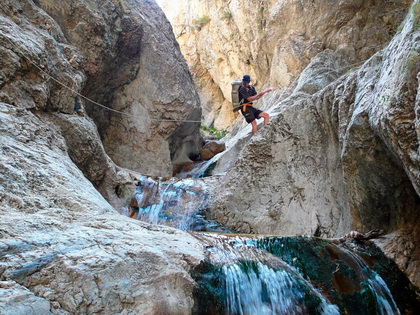 Gulkam Canyon and Small Chimgan Mountain