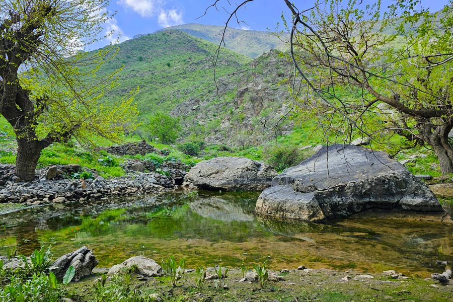 Les montagnes de Nourata