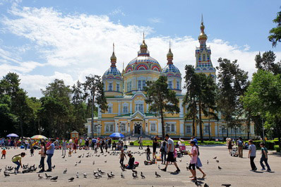 Zenkov Cathedral, Almaty