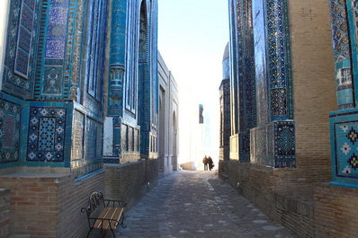 Shakhi-Zinda Necropolis, Samarkand