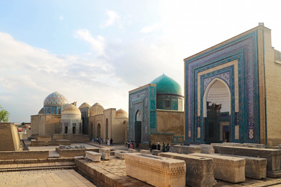 Shakhi-Zinda Necropolis, Samarkand