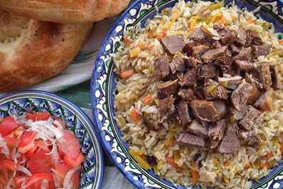 Plov (Osh), Plat Ouzbek